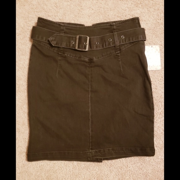 FREE PEOPLE BLACK SKIRT - Picture 7 of 8